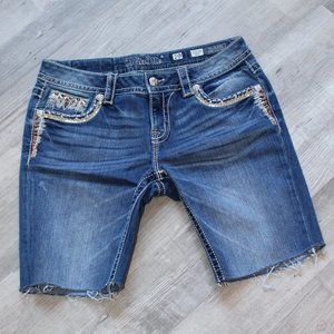 Miss Me Cut Off Jeans